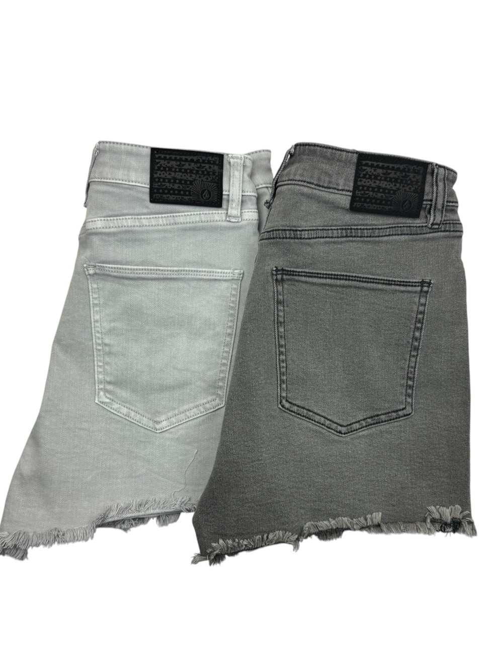 Volcom High Rise STN Step Shorts Denim Cut Offs bundle sz 26